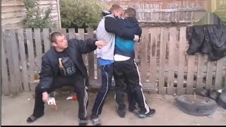 Весело у нас в селе ! Деревенские разборки.