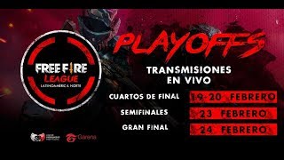 GRAN FINAL LIGA DE FREE  FIRE PLAY OFF | Circuito Free Fire Latinoamérica Sur 2019