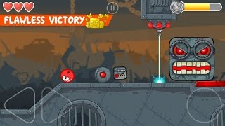 Tomato Ball kicks the BOSS in Red Ball 4 Volume 3 in Flawless Victory!
