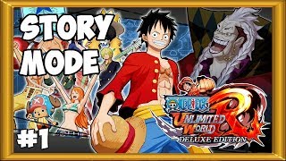 One Piece Unlimited World Red Deluxe Edition PS4 - Story Mode Walkthrough Part 1 | English