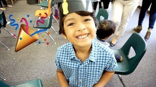 LUCA IS A FIRST GRADER!  | Mel and Shane
