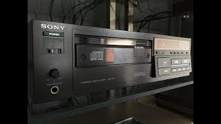 One of the Oldest CD Players - The Sony CDP-101