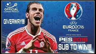 PES 2016 PS4 + EURO 2016 DLC Competition. winner announced!