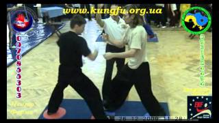 Туйшоу Абдумаминов Тимур (АР Крым) vs Евгений Олейник (Киев) Федерация кунгфу Украины
