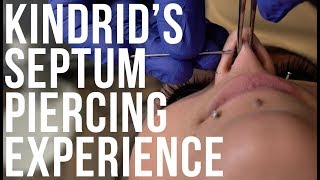 Kindrid's Septum Piercing Experience | UrbanBodyJewelry.com