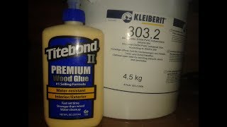 Titebond 2 против kleiberit 303.2 ТЕСТ 2