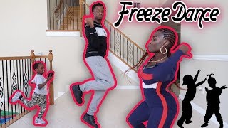 Family Freeze Dance Challenge (Loser Eats Onions!!!)