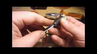 Ремонт разъема катушки металлодетектора GMP. Repair coil connector the detector GMP.