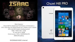 Chuwi Hi8 Pro Z8350 : The Binding of Isaac