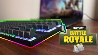 CHEAPEST Mechanical Keyboard To Play BETTER At FORTNITE! (2018) - Motospeed CK101 Review