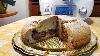 Torta panna e nutella per bimby TM6 TM5 TM31