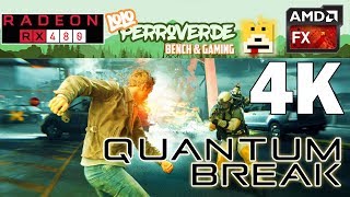 QUANTUM BREAK 4k Gaming Configuración Recomendada RX 480 FX-8300