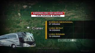 Kronologi Kecelakaan Maut Bus di Tanjakan Emen Subang
