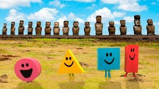 The Shapes Visit Ancient Mayan Temple ? | Mister Maker