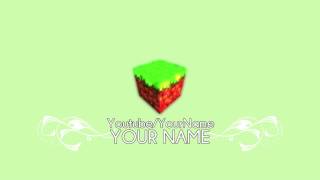 Готовое интро для канала youtube (minecraft) #57