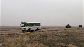 Доставка самолетом ВТА ВКС России российских граждан из Алма-Аты в Москву