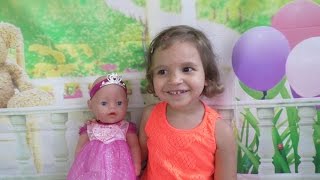 Открываем куклу Беби борн Мими Дол видео для детей Baby Born doll Mimi Беби Бон распаковка 2016 Мика