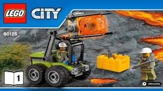 LEGO City Explorers VOLCANO HEAVY-LIFT HELICOPTER 60125 Лего Сити Транспортный вертолёт Вулкан #1