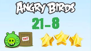 [21-8] Angry Birds - Bad Piggies - 1 bird - 3 stars
