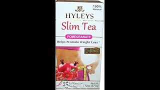 Hyleys Slim Tea Pomegranate 1.32 oz / 25 teabags