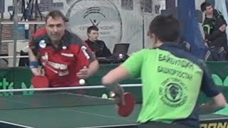 Андрей БАЙБУЛДИН vs Сергей АНДРИАНОВ, Клубный чемпионат России, Настольный теннис, Table Tennis