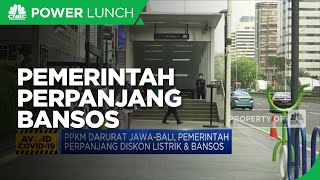 PPKM Darurat Jawa-Bali, Pemerintah Perpanjang Diskon Listrik & Bansos