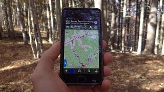 Aplicatia Locus Map Free si harta OpenAndroMaps, utile pe munte