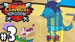 Card Wars Kingdom Adventure Time Gameplay Walkthrough PART 3 VS Finn Boss Pre-Teen Wolf! Android iOS