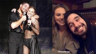 "DWTS": Alan Bersten was always there for Hannah Brown  - even when she went to visit Peter