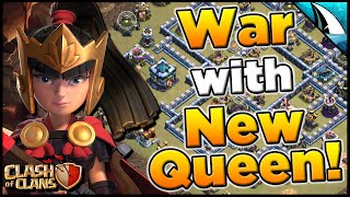 War with the NEW Queen Skin! Lunar New Year Queen | Clash of Clans