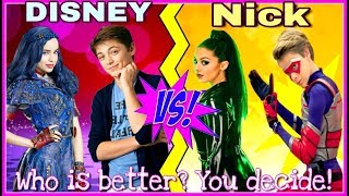 Disney VS Nickelodeon Stars Musical.ly Battle | Famous Kids Musically 2018 | Team Nick or Disney?