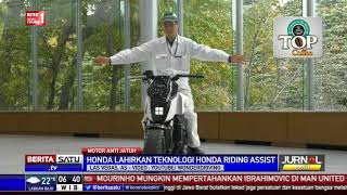 Honda Perkenalkan Inovasi Motor Anti Jatuh