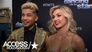 'DWTS': Jordan Fisher & Lindsay Arnold On Making It To The Finals | Access Hollywood