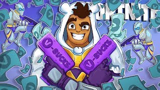 Fortnite's New Super Hero - V-Buck Man Is Here! - Fortnite Battle Royale