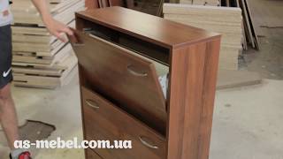Обзор обувница на 2 отделения(Кассетница)