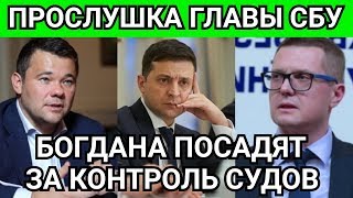 ПРОСЛУШКА ГЛАВЫ СБУ БАКАНОВА: ДРУГ ЗЕЛЕНСКОГО ПОСАДИТ БОГДАНА! ДБР ТРУБА