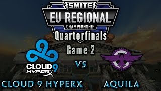 EU Regional Championship - Day 1 (Qtrs) - Cloud 9 vs. Aquila Game 2