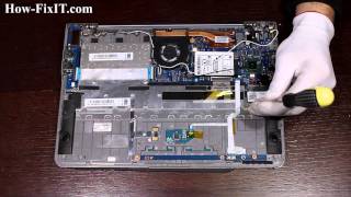 Samsung 530U3 (535U3 NP530U3 NP530U NP535U) motherboard removing, замена материнской платы ноутбука
