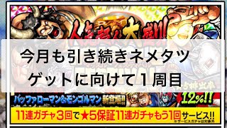マッスルショット　1月末マッスルフェスガチャ44連①