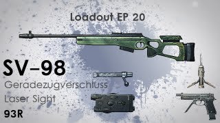 Loadout #20: SV-98 (GZV, Laser), 93R, T-UGS [Battlefield-3.org]