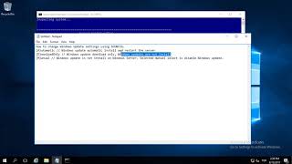 How to disable windows update on windows server 2016