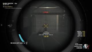 Sniper elite 4 - Mission 8, part 3: Sabotage the hydrogen peroxide plant