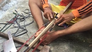 Простой способ сделать ружьё для подводной охоты.