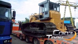 Болотоход, Т 130Б, Т 130Б, Т130Б, Т130 Б, Т 170Б, Т 170Б, Т170Б, Т170 Б,ЧТЗ, погрузка на трал