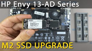 HP Envy 13-ad How to install M2 SSD upgrade