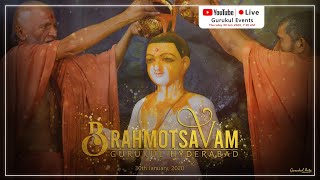 ? Live Maha  Abhishek | The Brahmotsavam of Shree Ghanshyam Maharaj | Gurukul Hyderabad