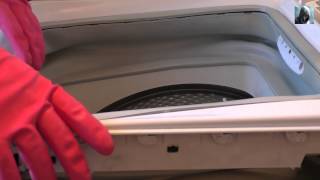 Стиральная машина Indesit  Witl 106.Замена  манжеты люка.