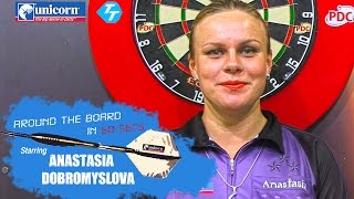 Anastasia Dobromyslova - Around The Board In 60 Seconds