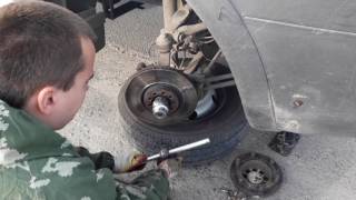 #5 Iveco Daily:Замена ступицы Ивеко Дэйли в полевых условиях 2 часть