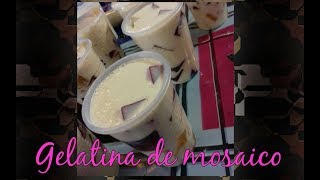 Gelatina de mosaico especial para venta *Super fácil y económica*
